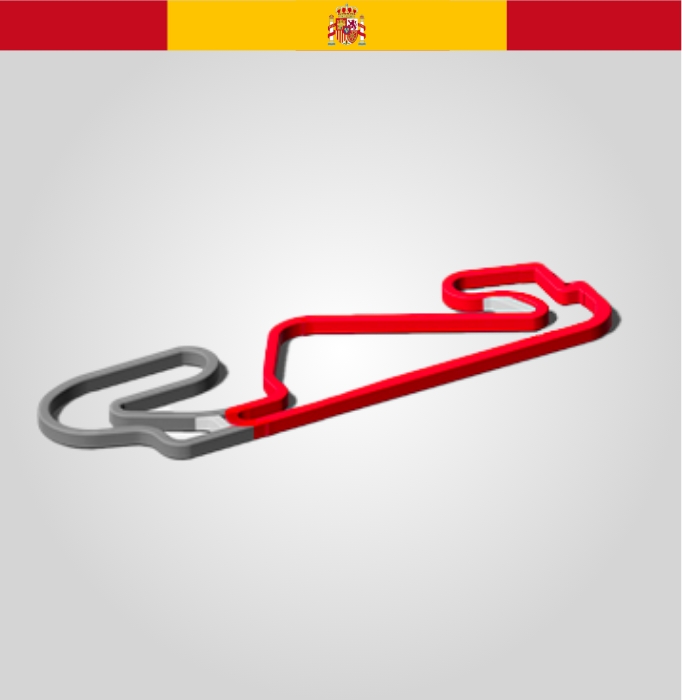 Circuit layout Barcelona - Catalunya - Barcellona